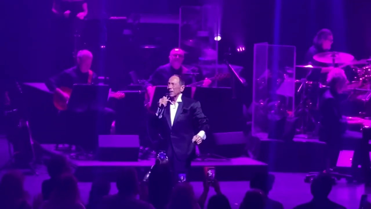 Paul Anka.   Clearwater February 25, 2025.   Opening song. Diana