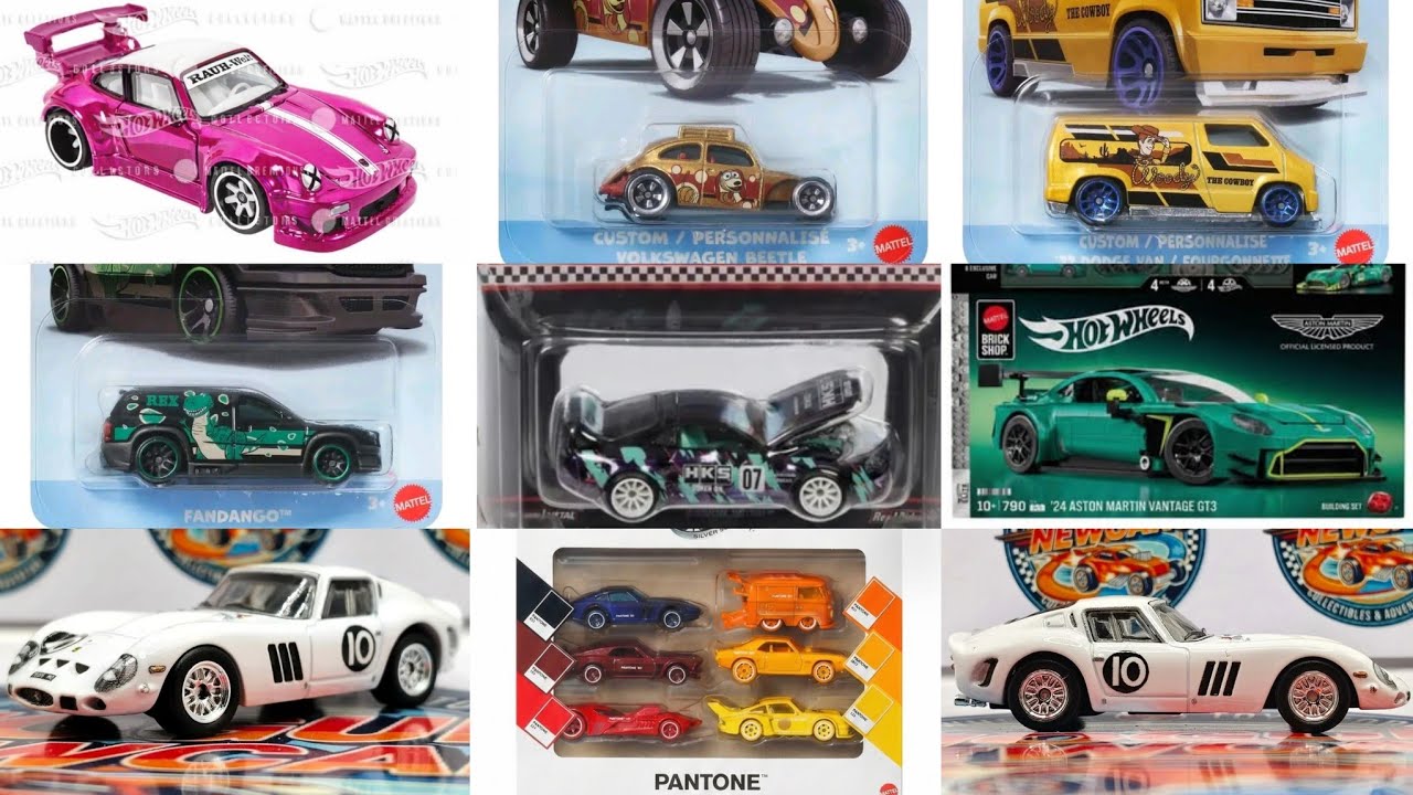 Скоро в продаже появятся новые модели Hot Wheels: Porsche от RWB, Toyota Supra от Hot Wheels RLC ...