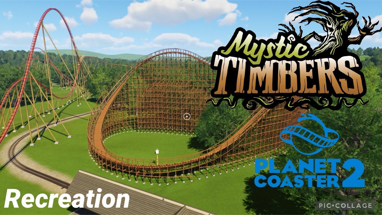 Kings Island Mystic Timbers Recreation (High Detail)