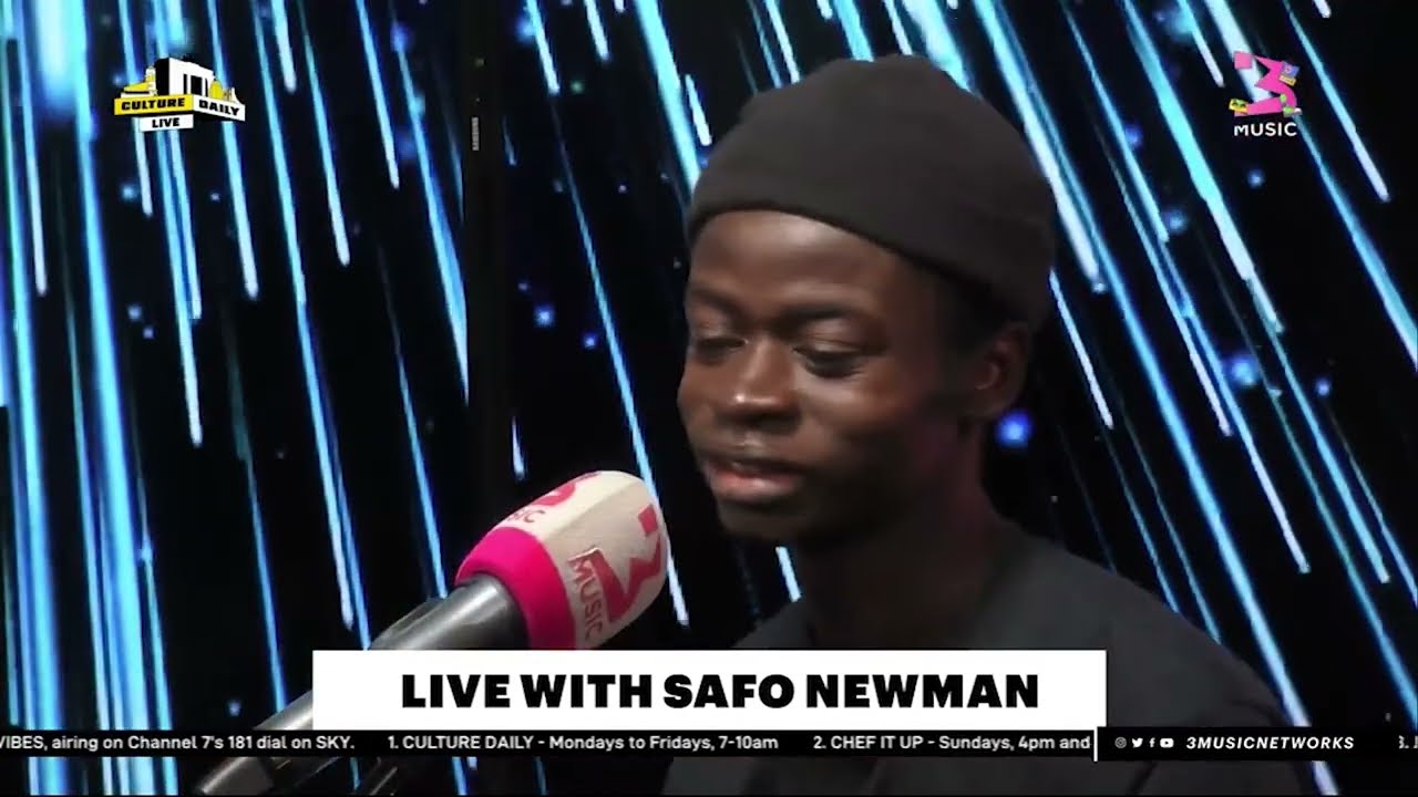 Safo Newman Performs Live Medley Of Akokoa & Sorrow On Morning Bite