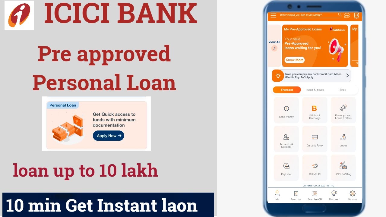 icici bank pre approved personal loan offer check  | pre approval personal loan kese le | pl laon