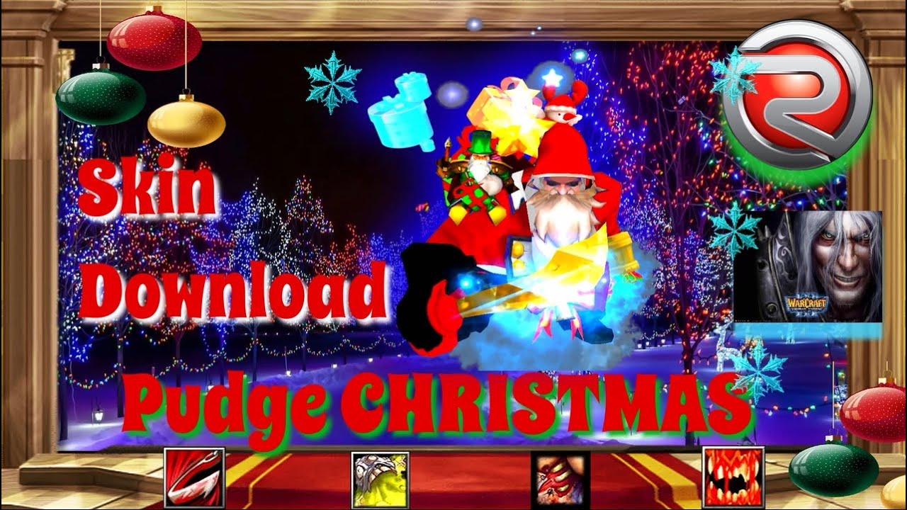 Skin Pudge Christmas PaRa DotA 1 RGC Warcraft 3 🔵 LinK FrEE!! POR NAVIDAD!  🎁 🎅