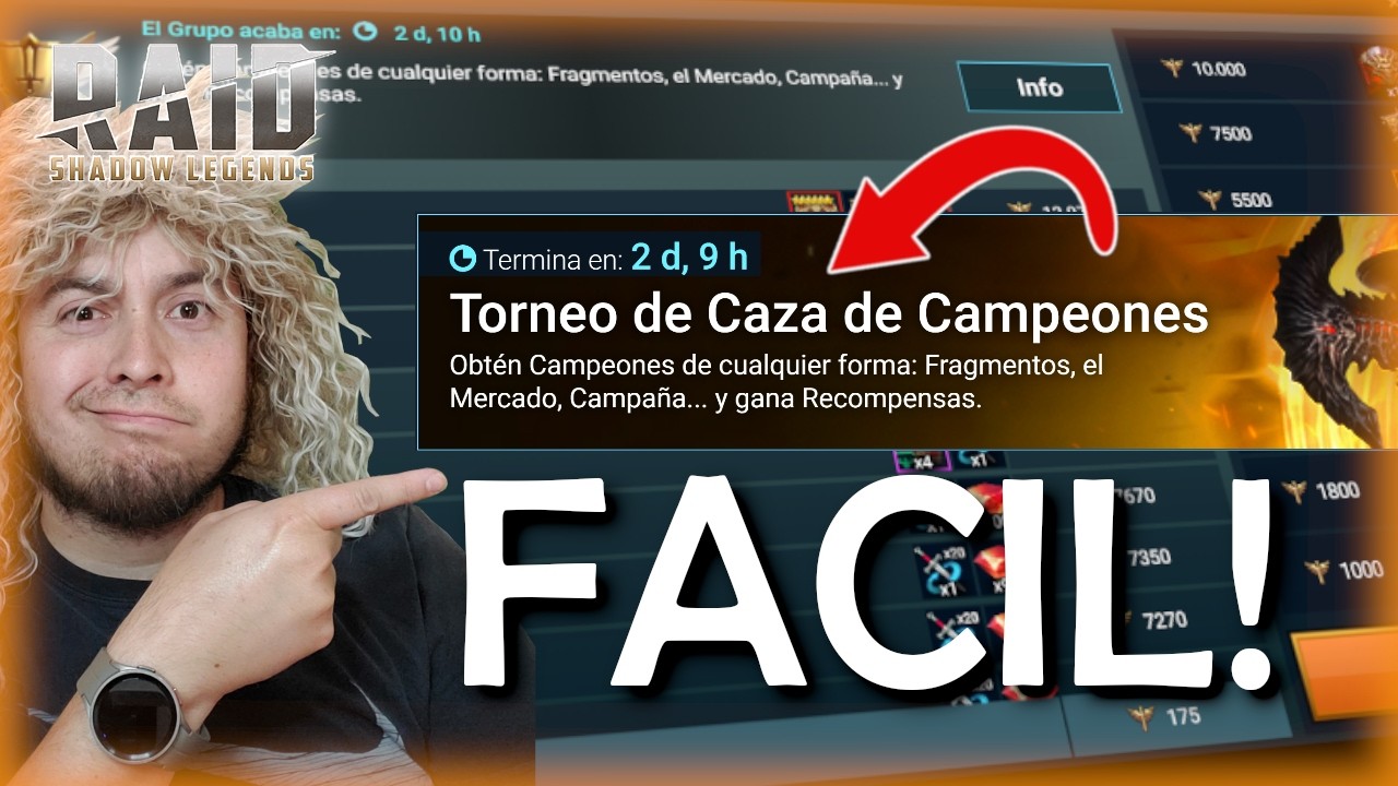 NO GASTES FRAGMENTOS antes de ver esto!!! Guia de CAZA DE CAMPEONES! | RAID SHADOW LEGENDS Espanol