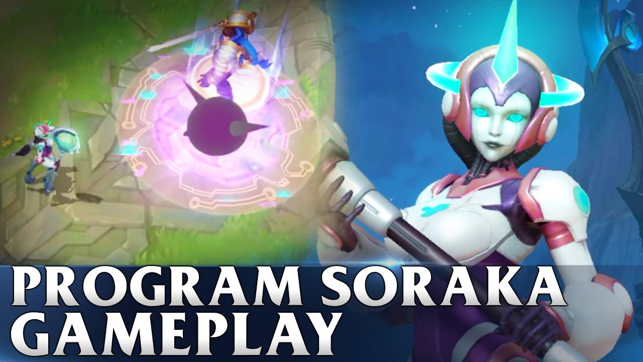 Program Soraka Gameplay - WILD RIFT