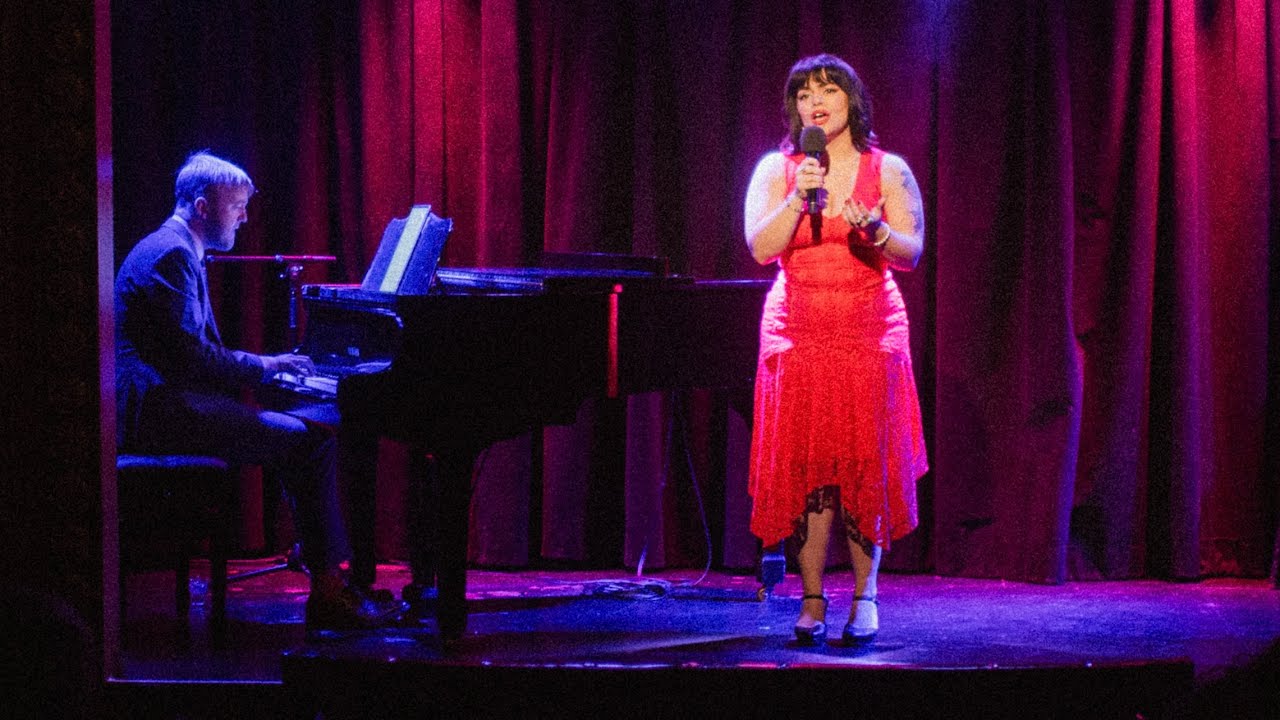 “For Once in My Life” performed by Talia Lynn Ruiz and Mason Margut at The Triad Theater