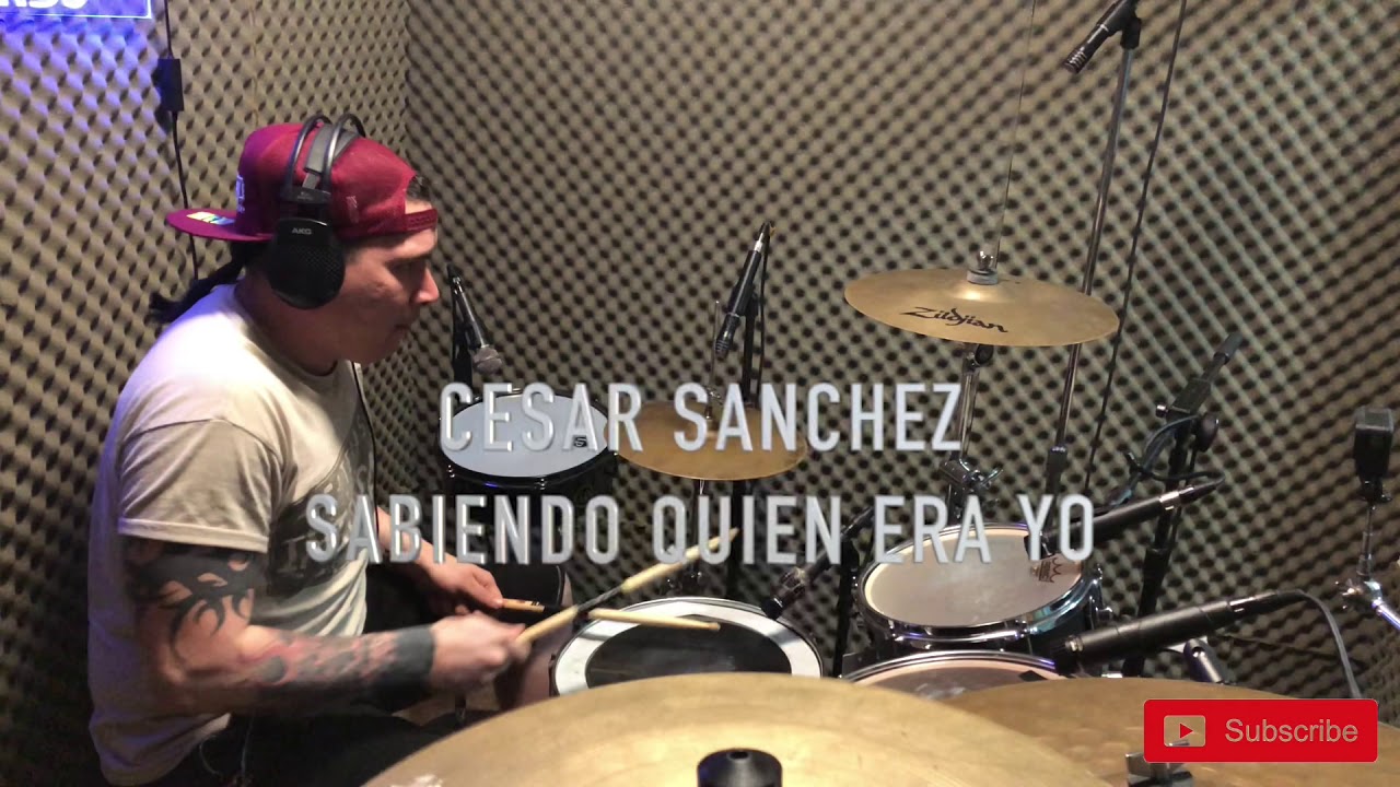 Juan Villarreal - Sabiendo quien era Yo - Cesar “Chato” Sanchez Drum Cover