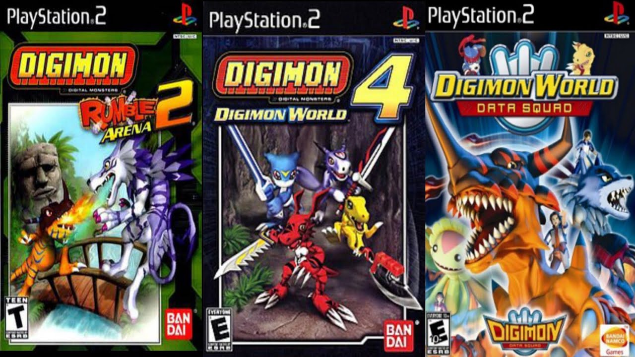 Digimon Games For Playstation 2