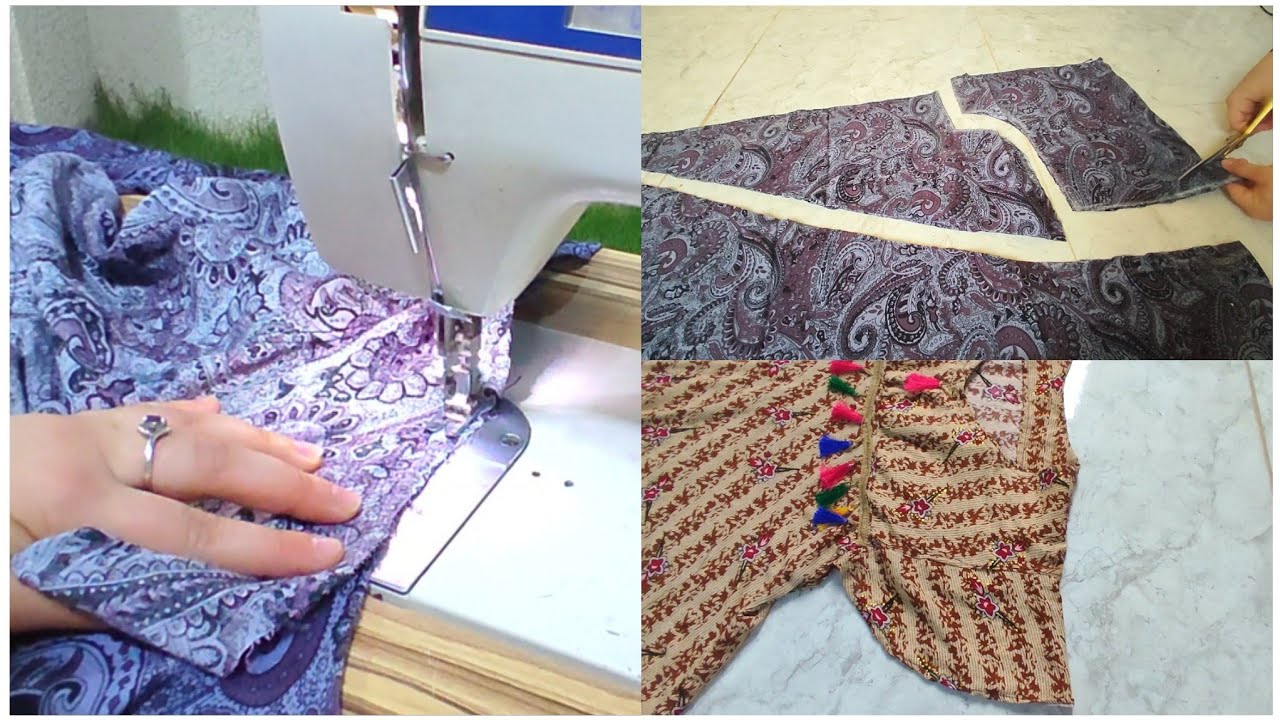 واخيرآآ فصال وخياطه دشداشه موديل صيفي راقي خطوه بخطوه ✂️بس يافرحه ماتمت🤯واهم نصائح الخياطه🙏
