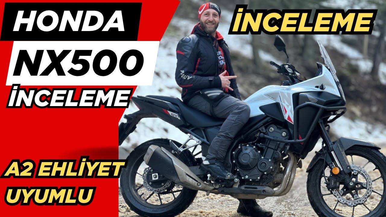 Honda NX500 inceleme | İlk Sürüş ve Aksesuarları