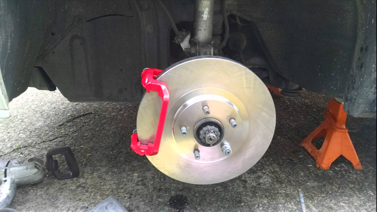 6th Gen Maxima brakes on a '96