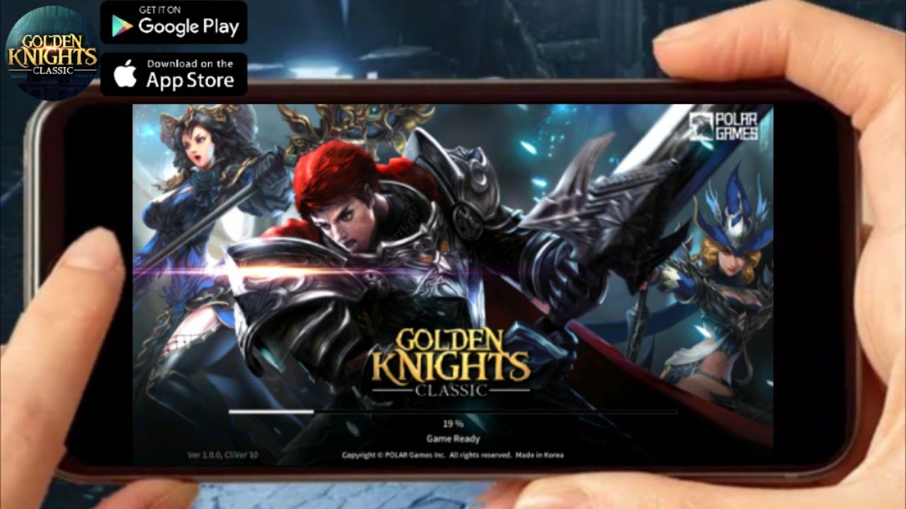 GOLDEN KNIGHTS CLASSIC (EN) 2021 New Online Dungeon-RPG Mobile Android-Gameplay