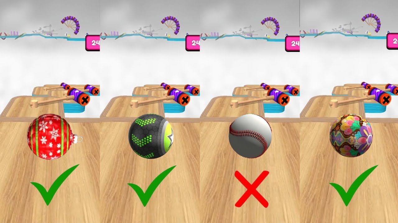 Going Balls Speedrun: The Balls Have Arrived. Where do You Live⚾? Competition New Games
