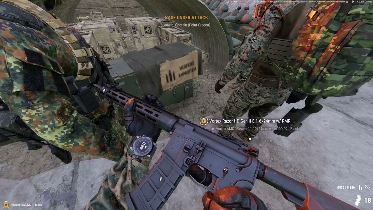 little bit of arma pvp with my boy kaizo
