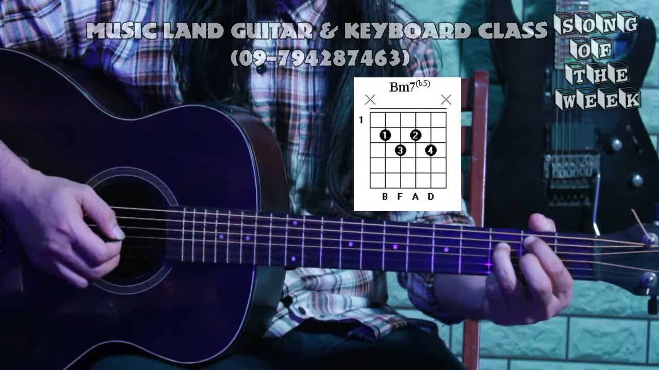 လွန်ပါစေအလွမ်းညတွေ - လှိုင်ဦးမော် (Guitar Tutorial)