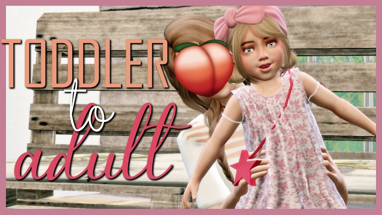 Dzidzia a dorosły! - THE SIMS 4 TODDLER TO ADULT CAS CHALLENGE