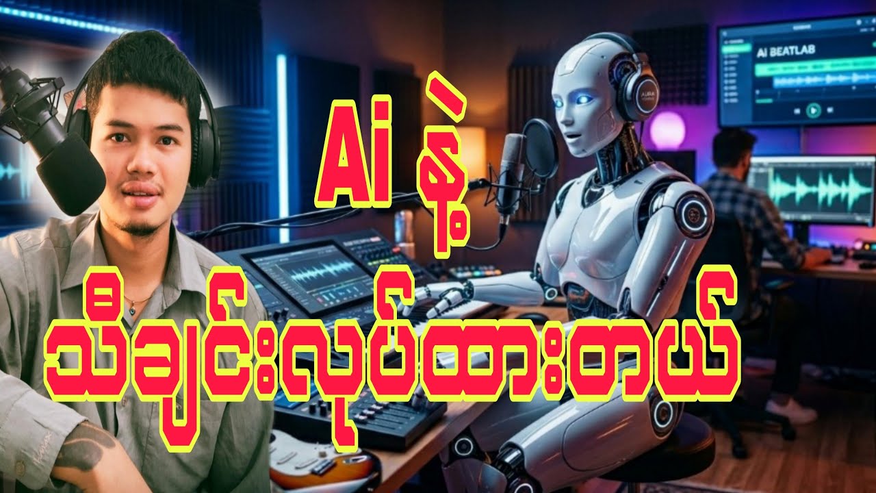 Aiနဲ့သီချင်းဖန်တီးပီး ဝင်ငွေ ရှာမယ်