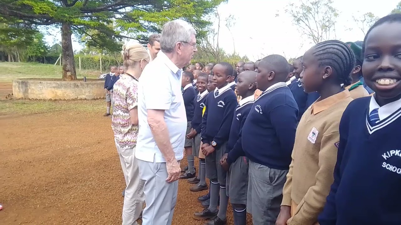 A VISIT TO KIPKEINO SCHOOL-ELDORET BY PRESIDENT IOC MR THOMAS BACH 25/10/2024