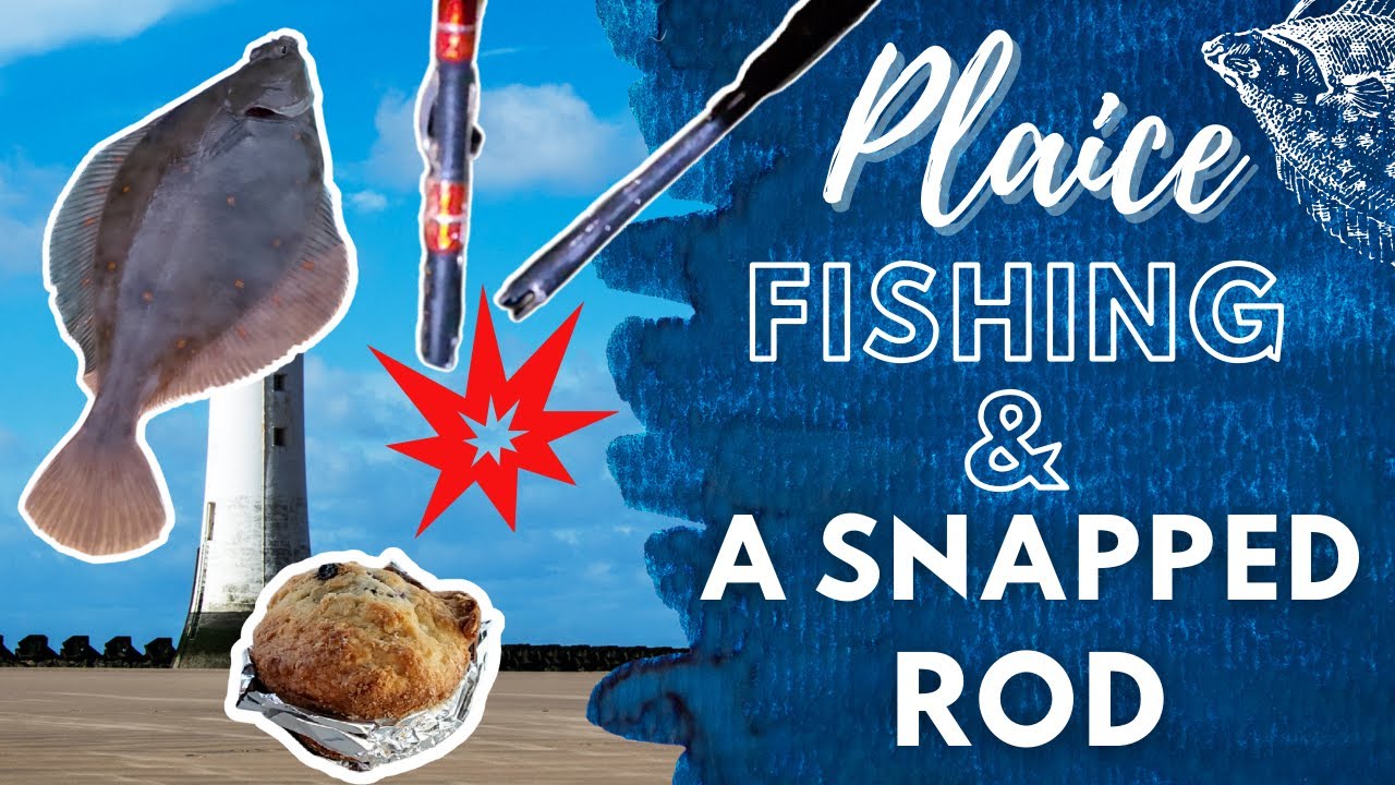 Plaice Fishing New Brighton Promenade Wallasey - Did a Fish Snap My Rod? - UK Sea Fishing