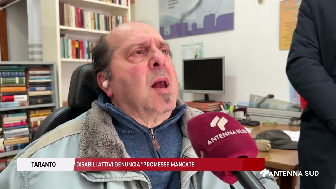 10 FEBBRAIO 2026   TARANTO DISABILI ATTIVI DENUNCIA 
