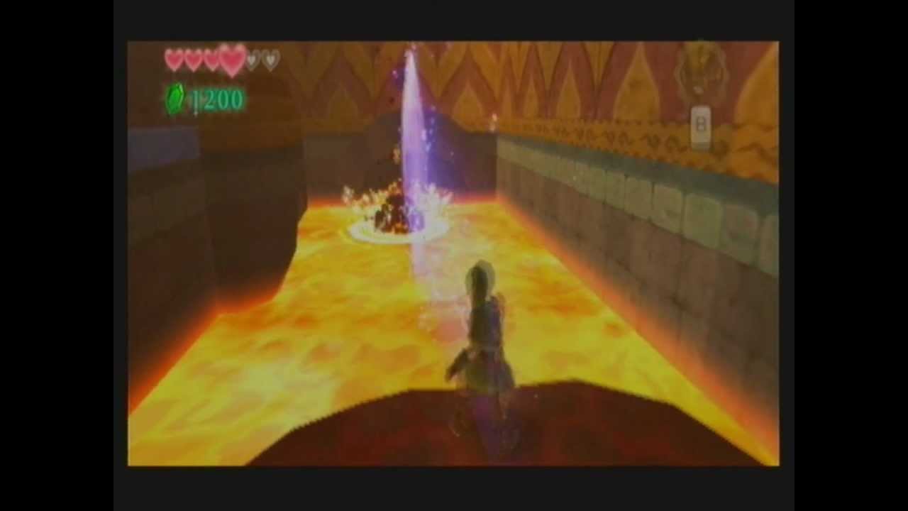 Skyward Sword Hero Mode - 6 Hearts No Shield: Sky Keep (Part 1, Triforce of Power)