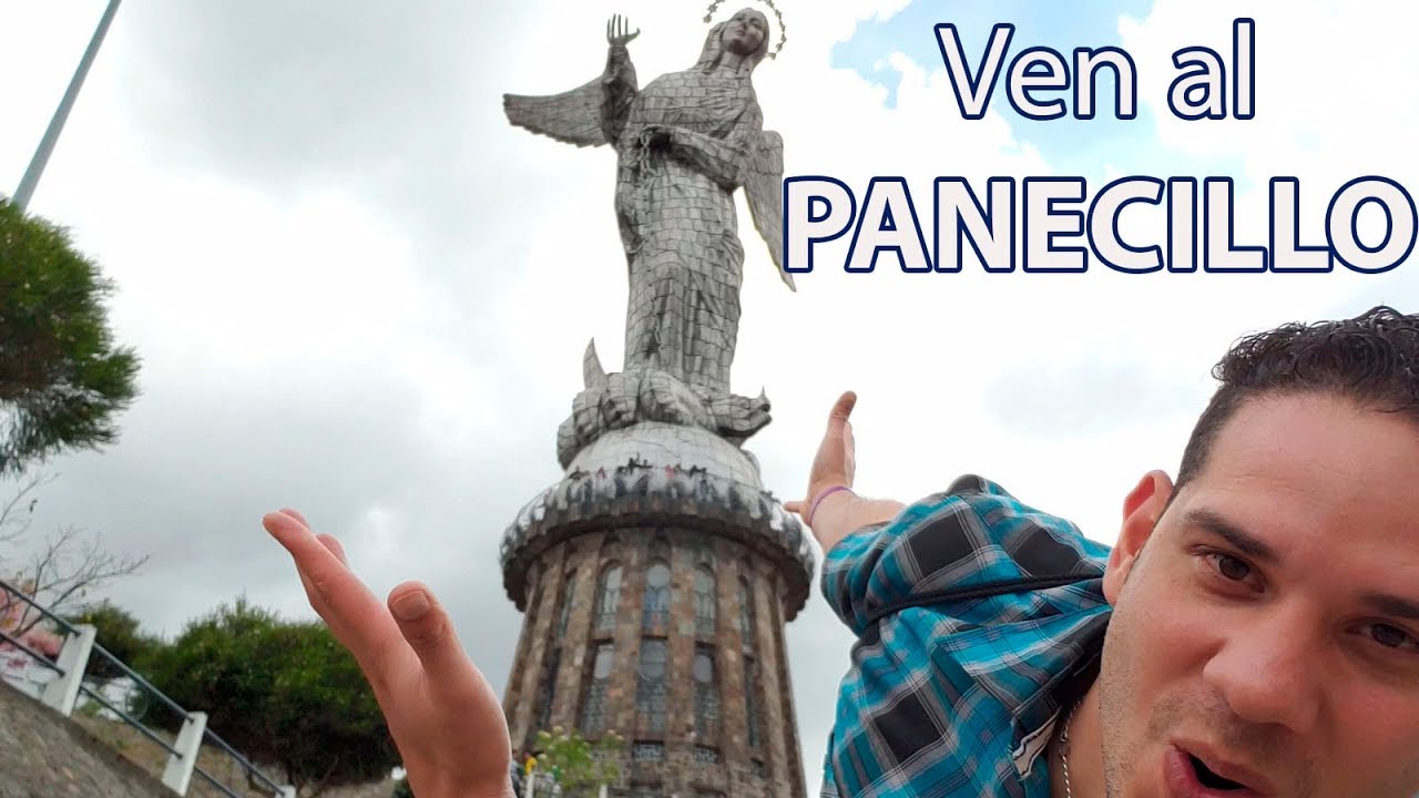 Visitando el Panecillo Quito. Virgen del panecillo Albert Oleaga. Ecuador