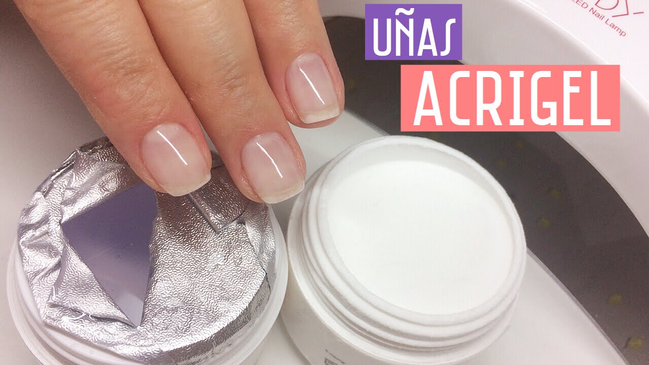 Uñas de Acrigel | Probando la técnica