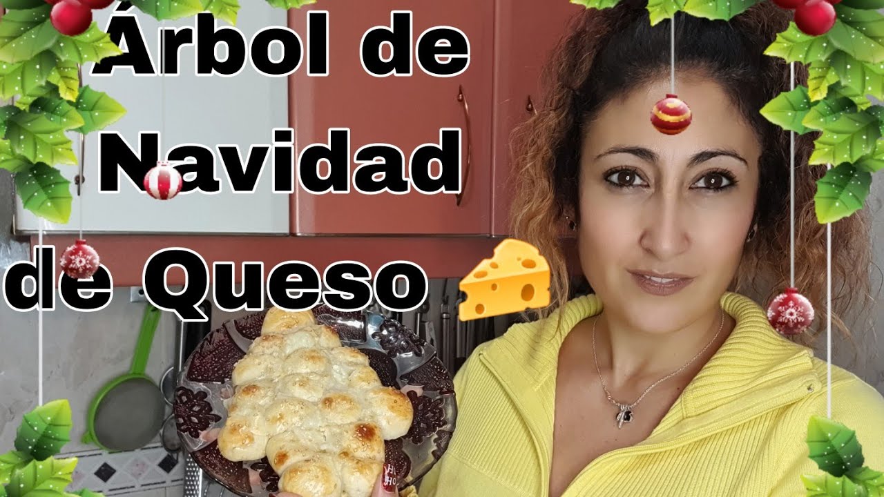 Árbol de Navidad.... PIZZA-QUESO