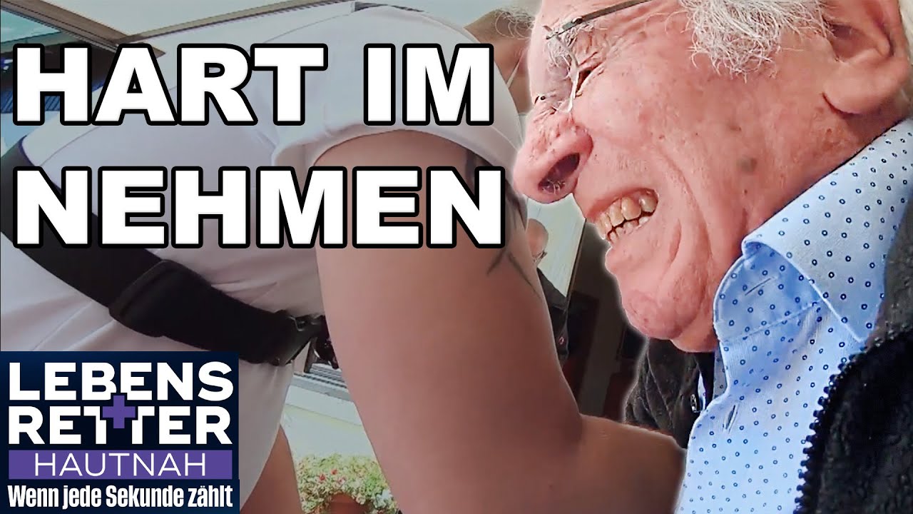 Beckenbruch: 91-Jähriger behält trotz schwerem Sturz die Ruhe | Lebensretter hautnah | SAT.1