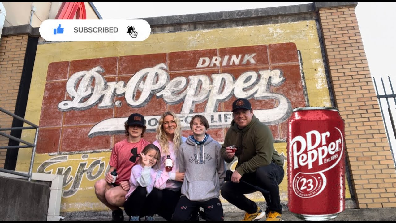 Make-A-Soda at the Dr Pepper Museum!!!