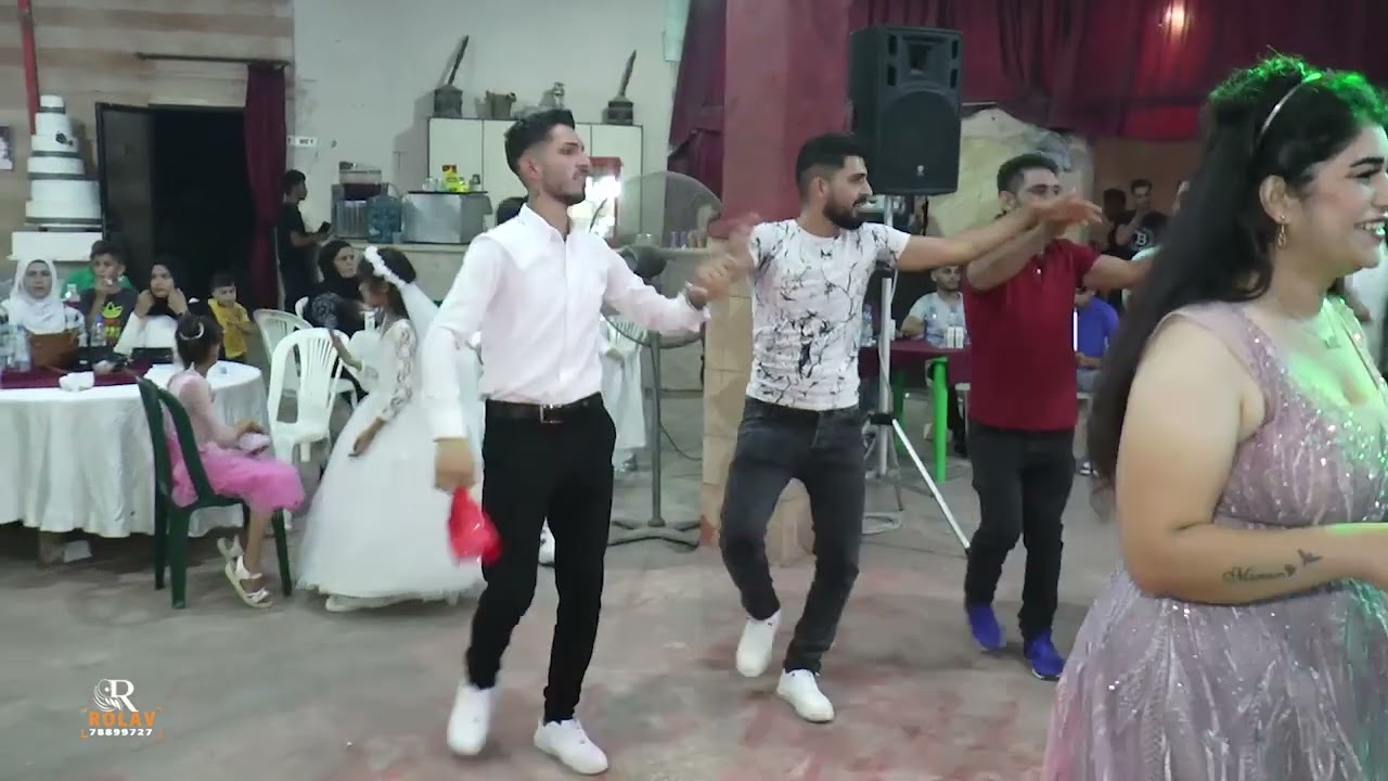 حفل زفاف عرسان \رفعت  و ياسمين\ 02 اعراس اكراد عفرين في لبنان
