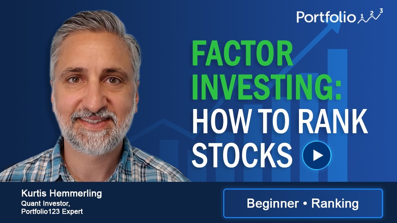 Factor Investing for Beginners: How to Rank Stocks Like a Quant
