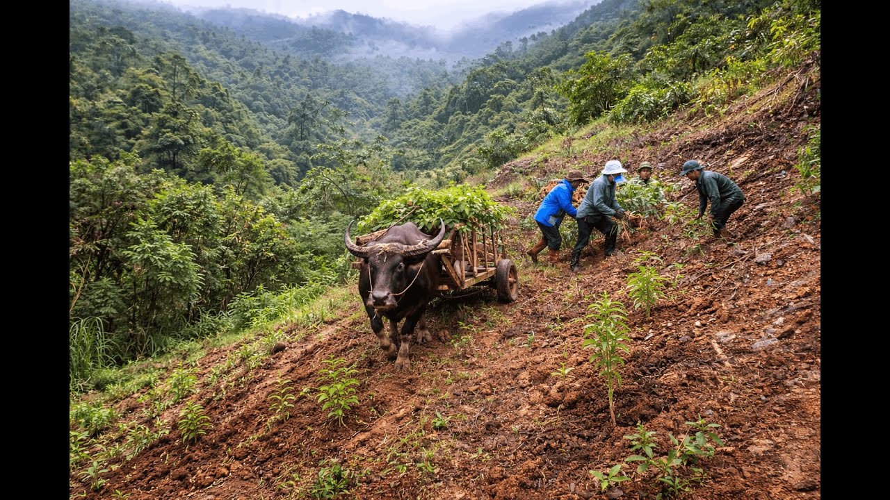 Посадка корицы в горах