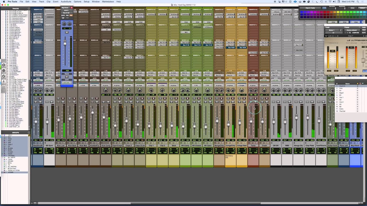 Creating Dynamic Contrast in a Mix - Mixing With Mike Mixing Tip