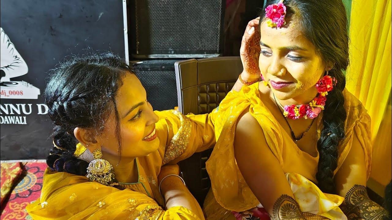 Neha ke haldi lag hi gai #familyvlog #friendwedding #dailyvlog #emotional #moments