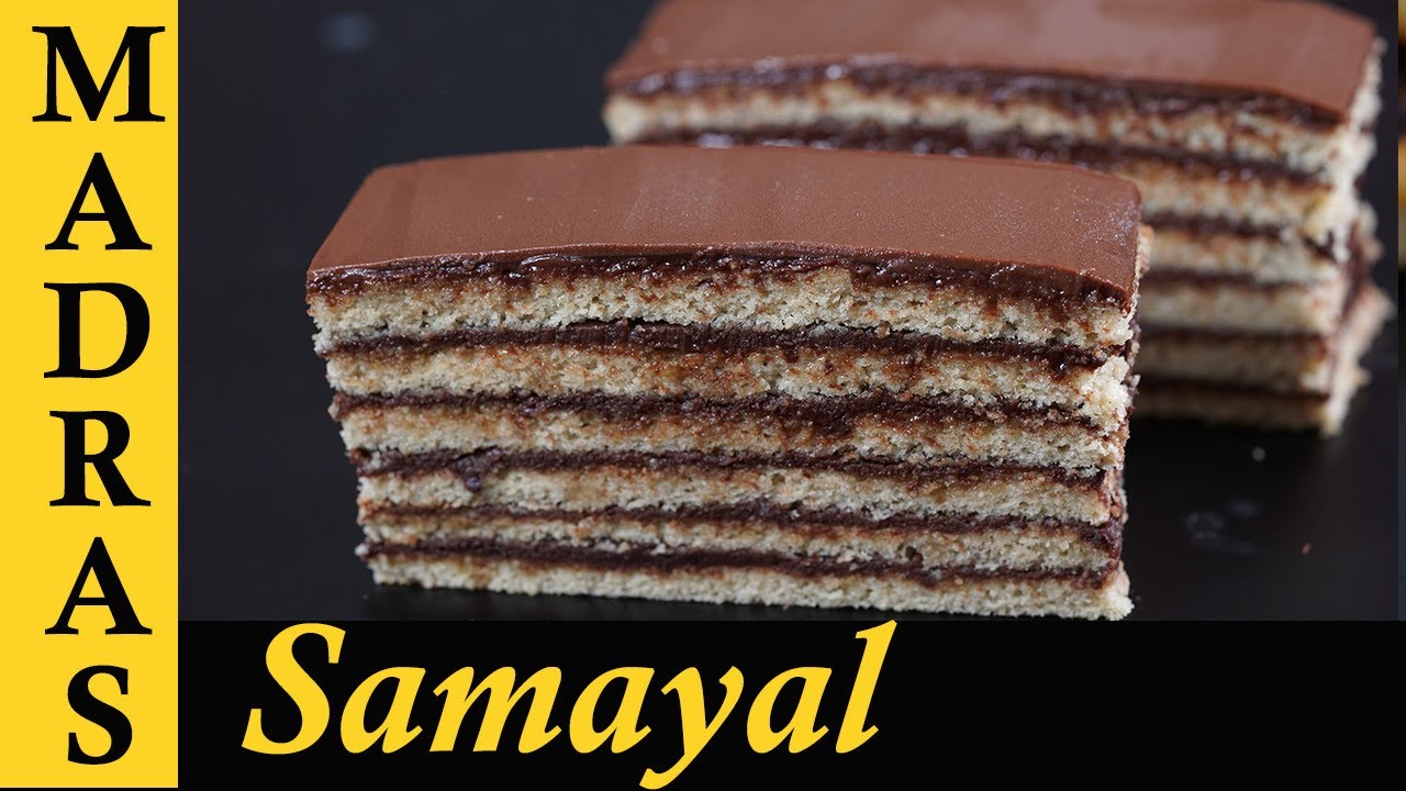 Nut Cake Recipe in Tamil | Cashew nut Layer Cake Recipe in Tamil