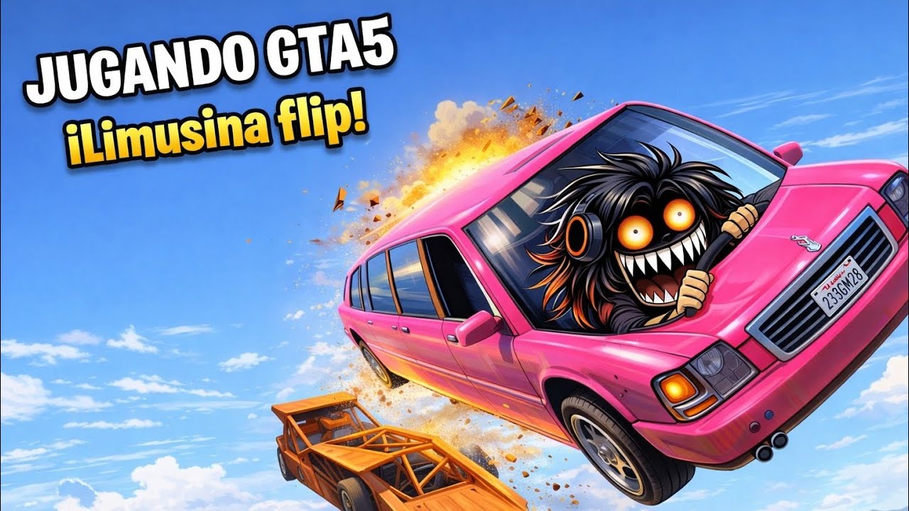 LIMUSINA ACROBÁTICA! Jugando GTA5 