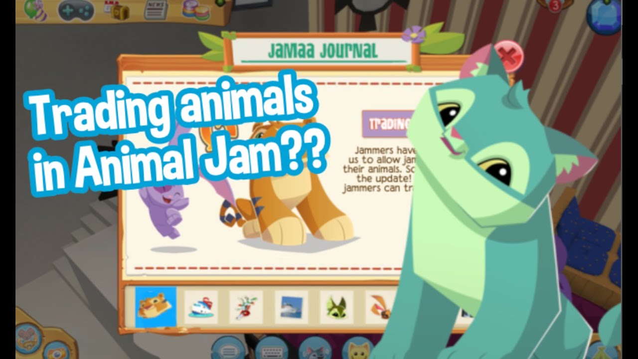 If you could trade animals in Animal Jam! I Animal Jam skit