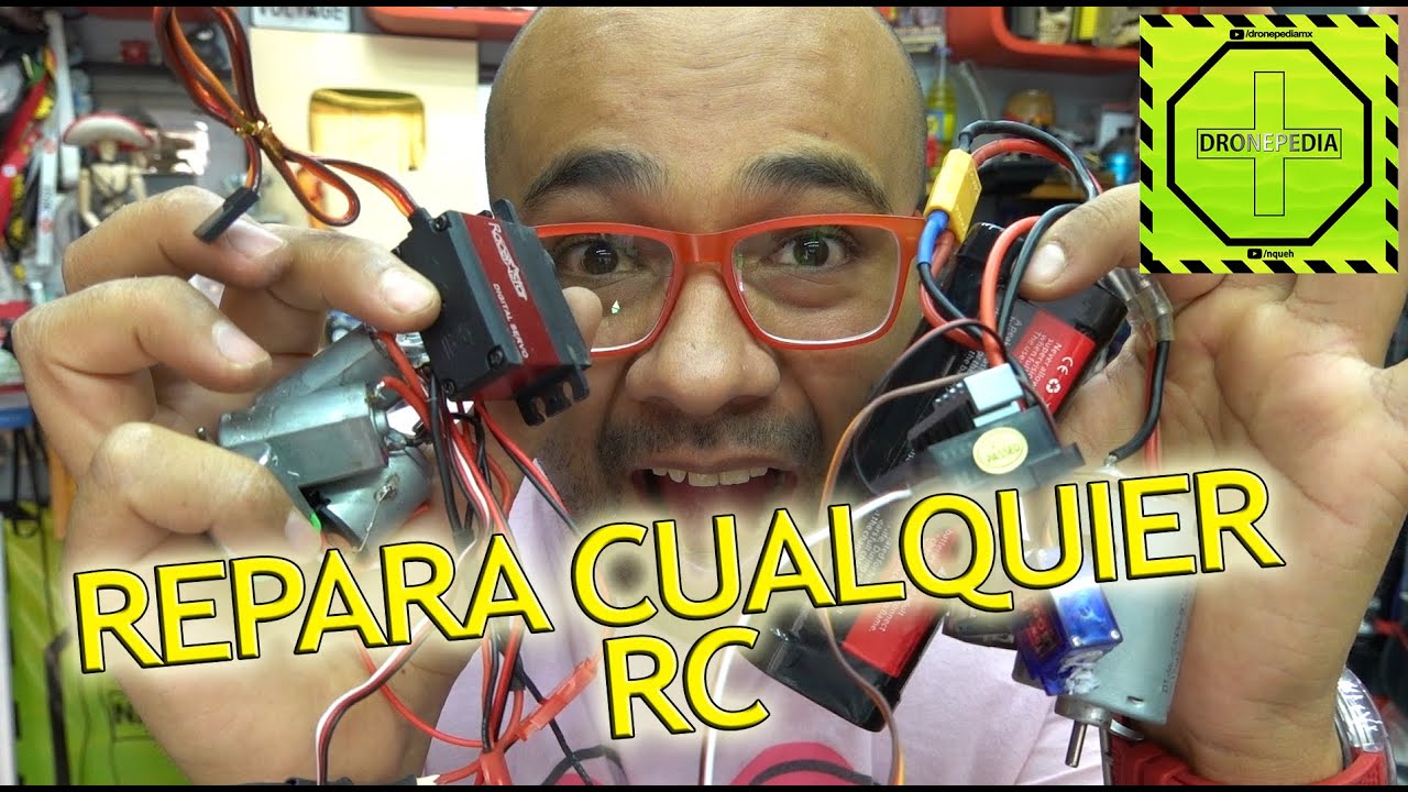 Cómo repara cualquier carro, heli, barco de RC, perdiste el control, ya no enciende, etc|Dronepedia