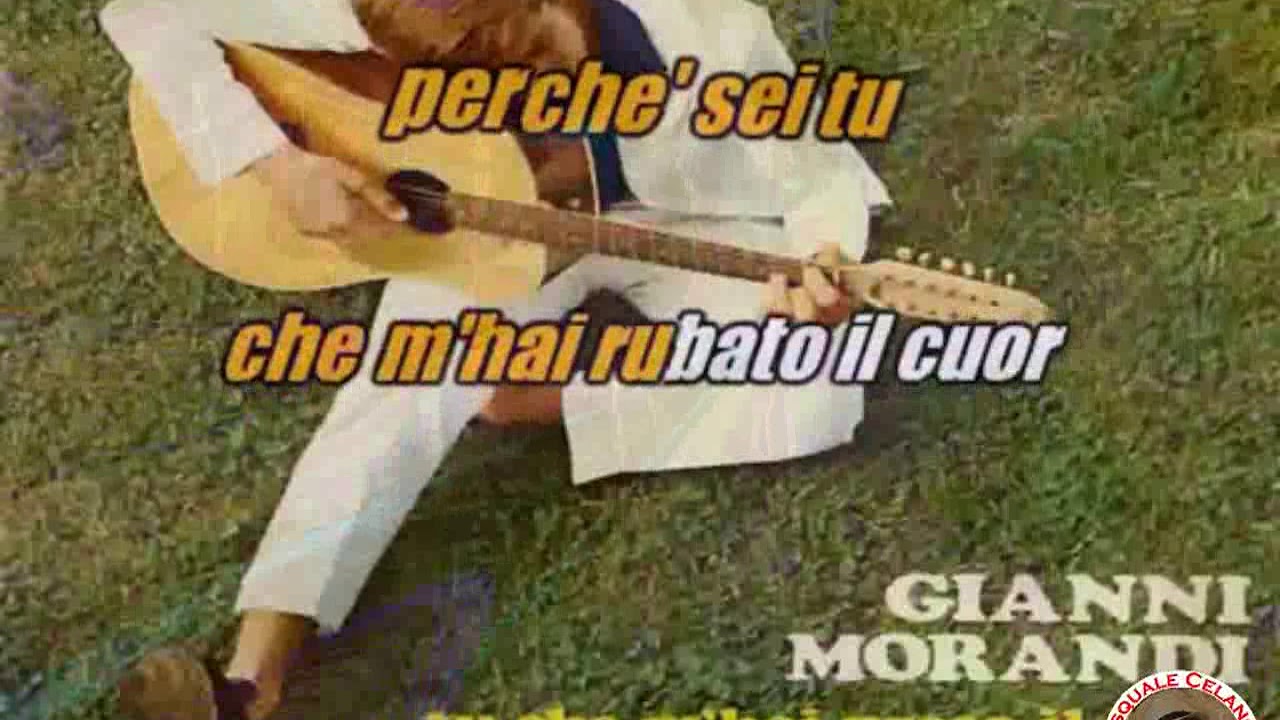 Gianni Morandi   Tu che m'hai preso il cuor KARAOKE FAIR USE