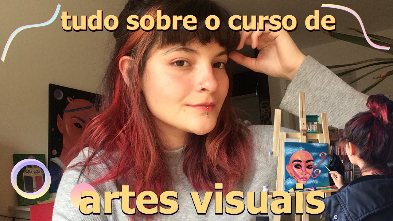 TUDO sobre o curso de Artes Visuais + Trabalhos feitos em aula