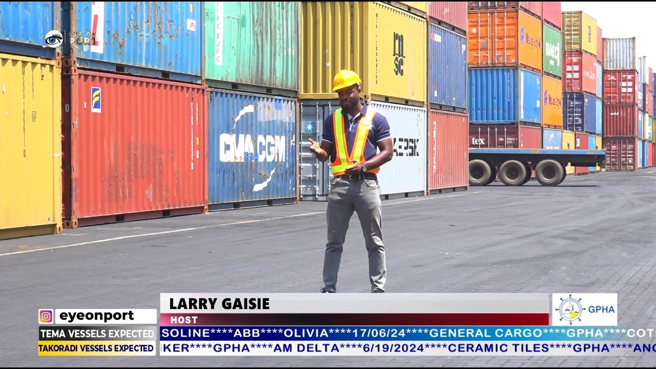 Customs Officer Demonstrates How Duties Are Calculated In Ghana