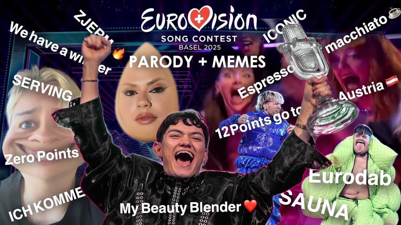 WHAT did I watch rn!? 😂| Eurovision 2025 Parody + Memes (Grand Final)