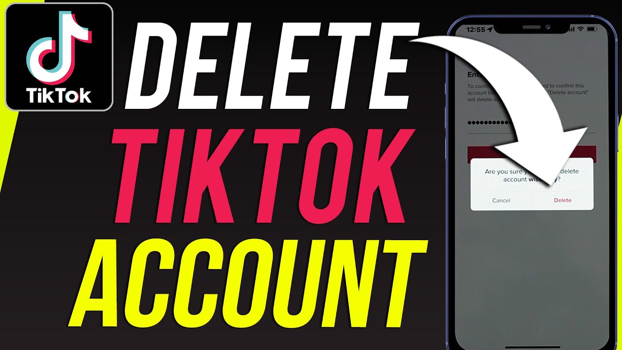Как удалить аккаунт в TikTok