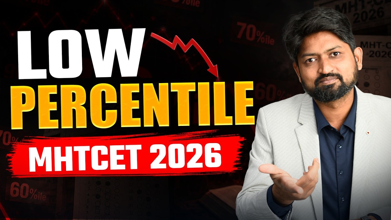 Low Percentile in MHT CET 2026 ? by Ankush sir #mhtcet2026