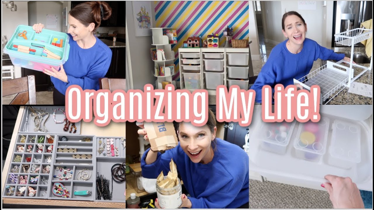 Organizing My Life Around The House!  Fun & Functional Organization Items You'll Love Too!