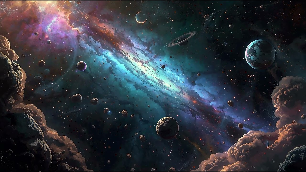 Galactic Nebula Wallpaper 4K