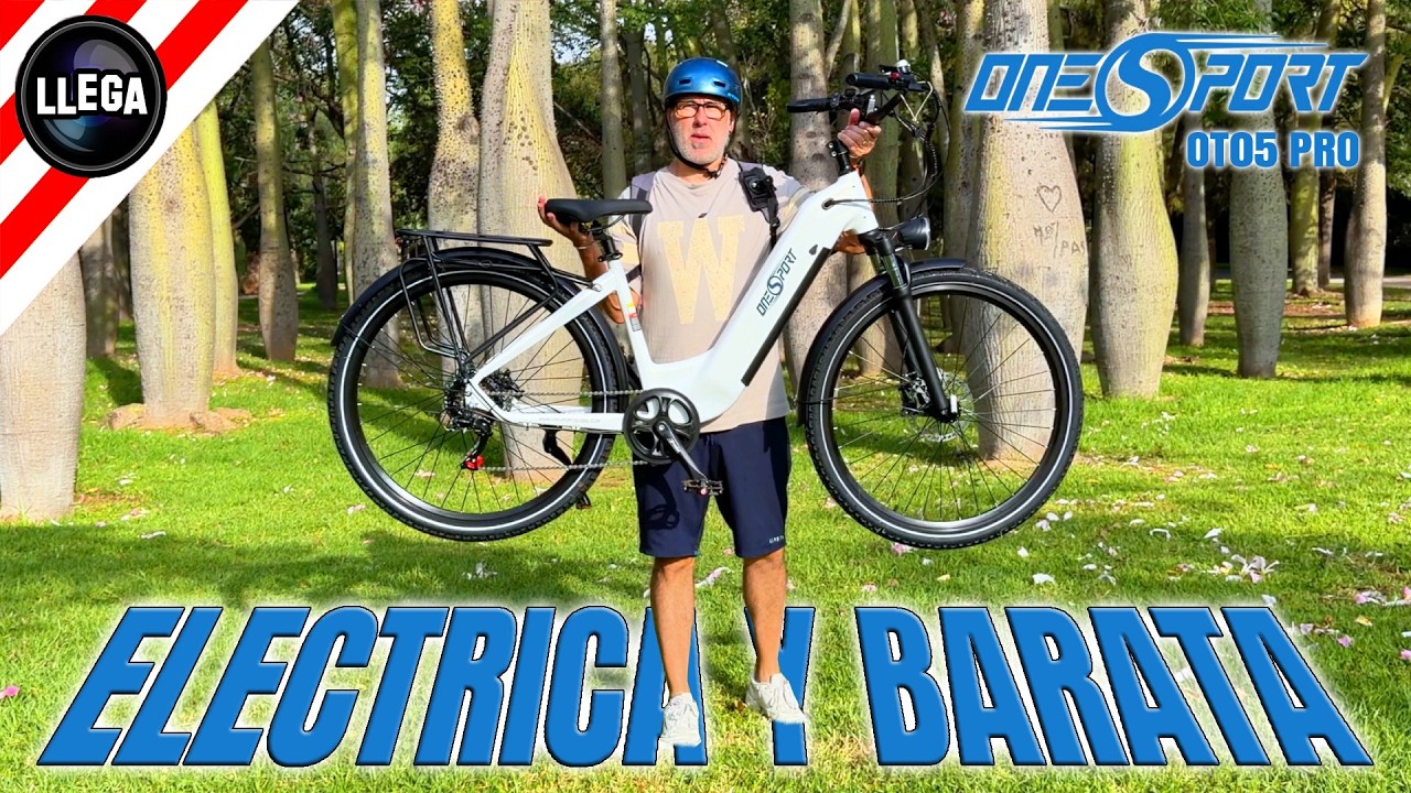 Así es la bici eléctrica que sorprende a todos - OneSport OT05 Pro