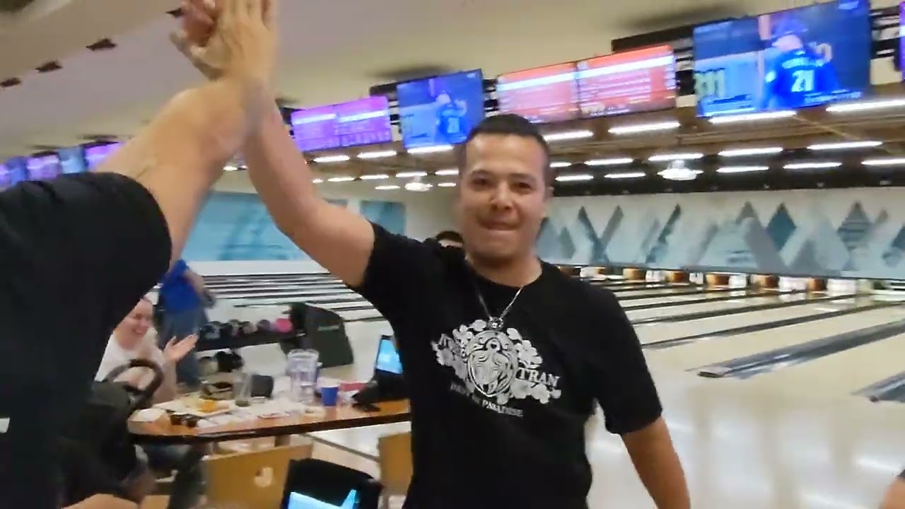 Tam's Perfect 300 bowling game!!!  KingPins Portland Oregon.