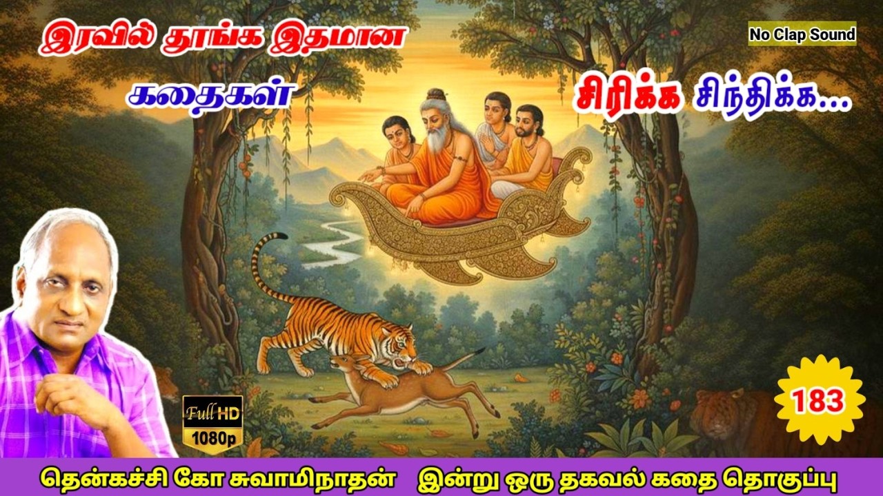 மன அழுத்தம் நீங்கி கவலைகள் மறந்து தூங்க Thenkachi Ko Swaminathan கதைகள் 183 எது நியாயம் அநியாயம்