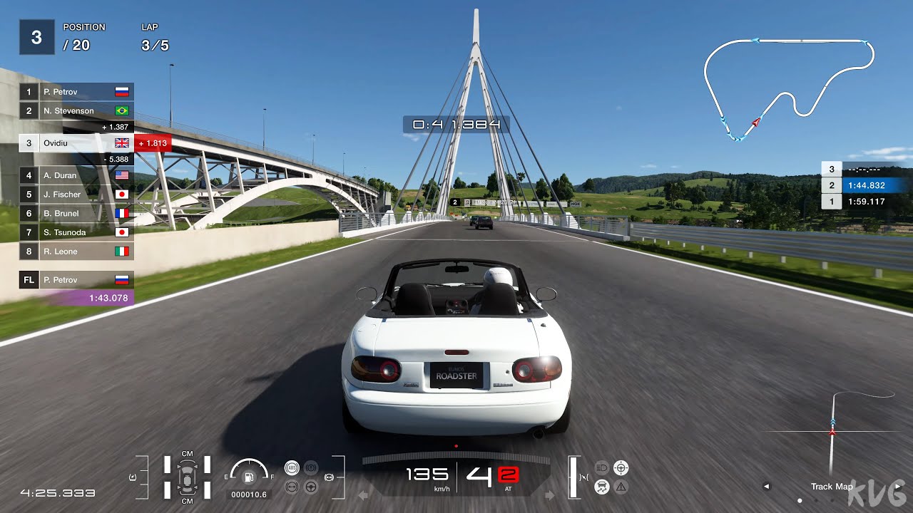 Gran Turismo 7 - Mazda Eunos Roadster (NA) 1989 - Gameplay (PS5 UHD) [4K60FPS]